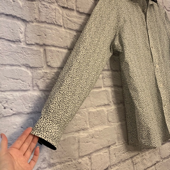 INC Long Sleeve Button Front Blouse - Picture 3 of 8